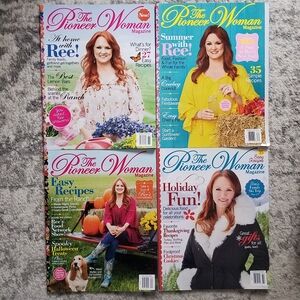 The Pioneer Woman Magazine Collection 2018 Set Ree Drummond Spring Summer Fall